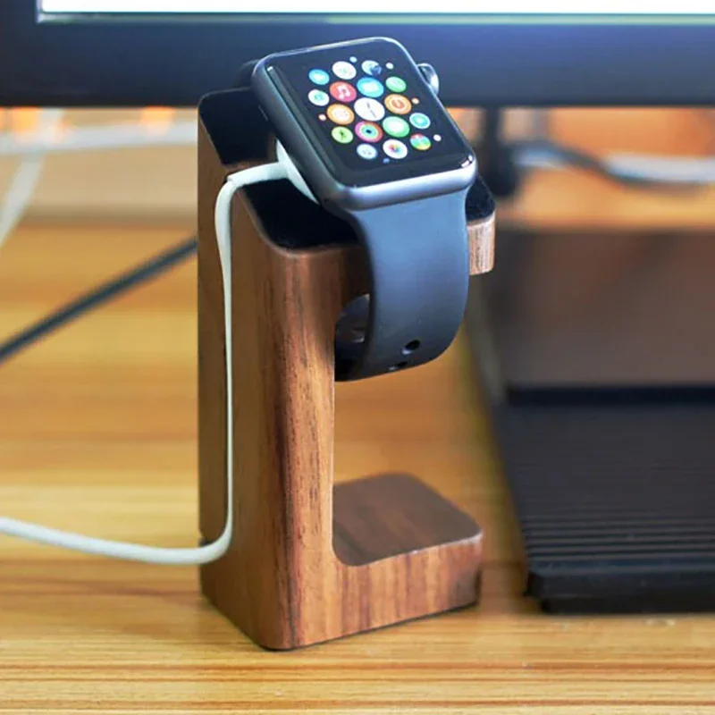 Wooden Apple Watch Charger Sta - огляд і ціна Smartwatch Apple Watch