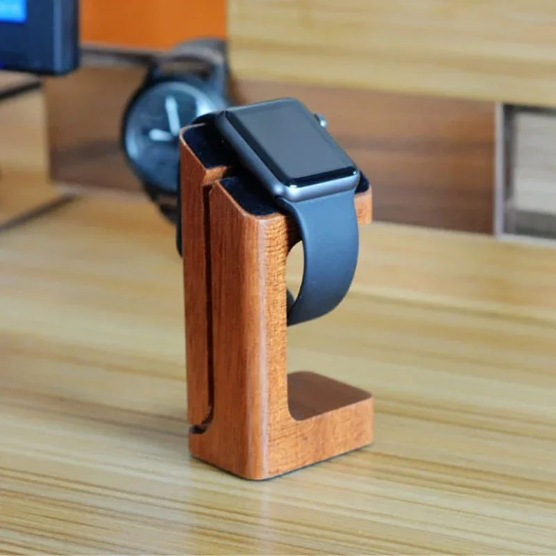 Wooden Apple Watch Charger Sta - огляд і ціна Smartwatch Apple Watch