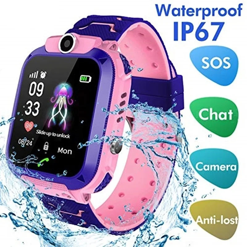 2G Kids Smart Watch SOS Call L - огляд і ціна Smartwatch Watches Birthday Gift For Boys