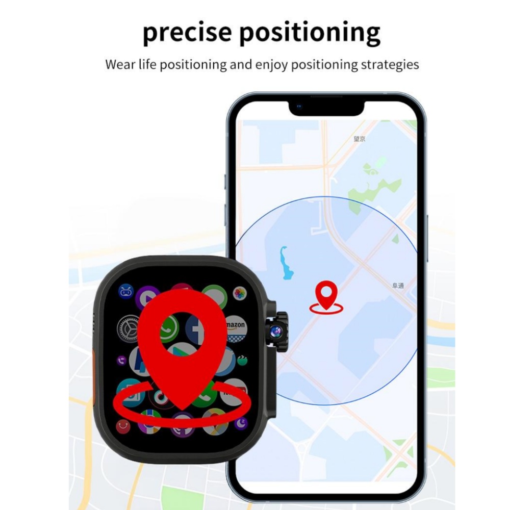 DW100 Pro plus Touch ID Smartw - огляд і ціна Heart Rate Gps Watch