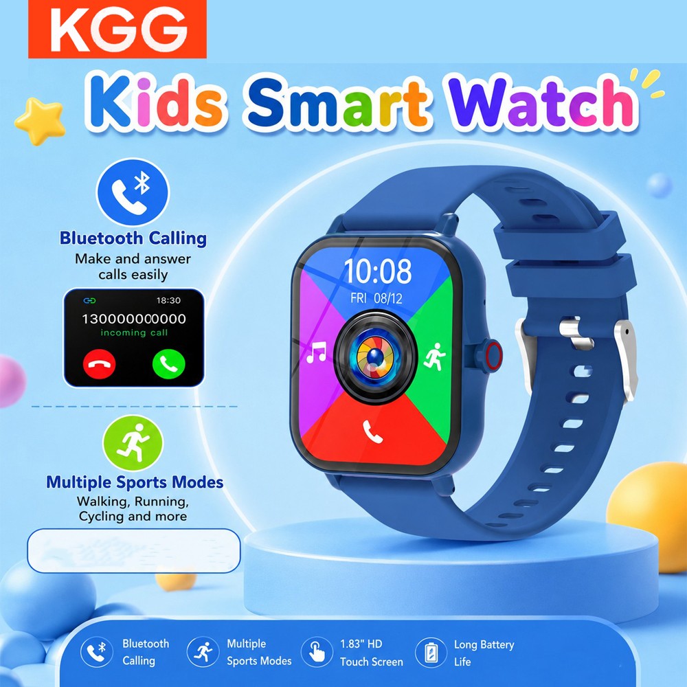 Kids Smart Watch 1.83'' HD Scr - огляд і ціна Smartwatch Watches For Girls Kids
