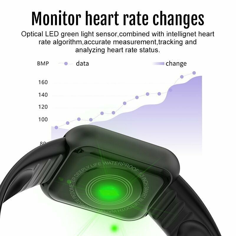 Y68 Smart Watch Men Women Hear - огляд і ціна Watch Smart Y68