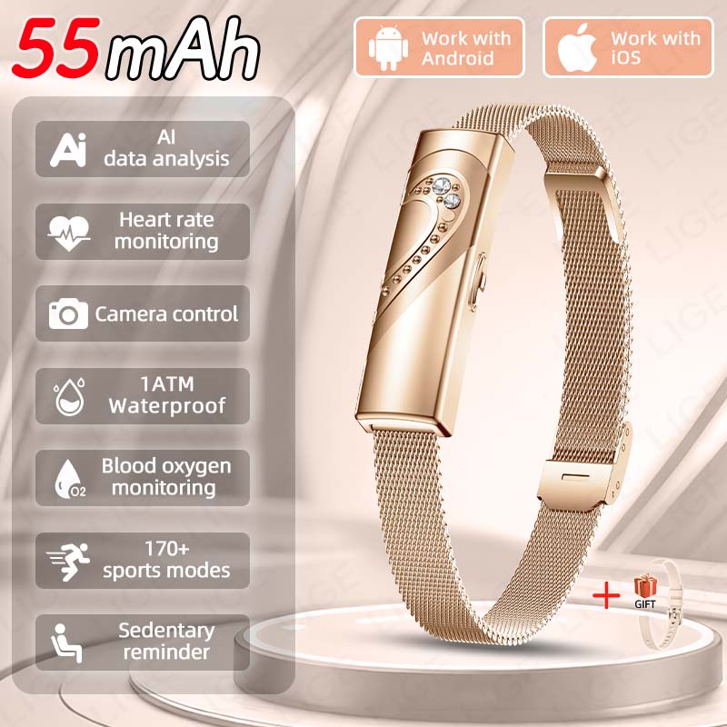 LIGE Smart Bracelet Real-time  - огляд і ціна Couple Watches Smartwatch