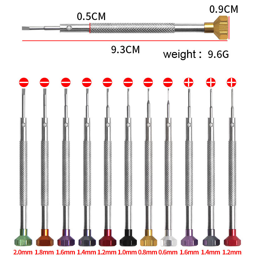 0.6-2.0mm Alloy Stainless Stee - огляд і ціна Watchmaker Screwdriver
