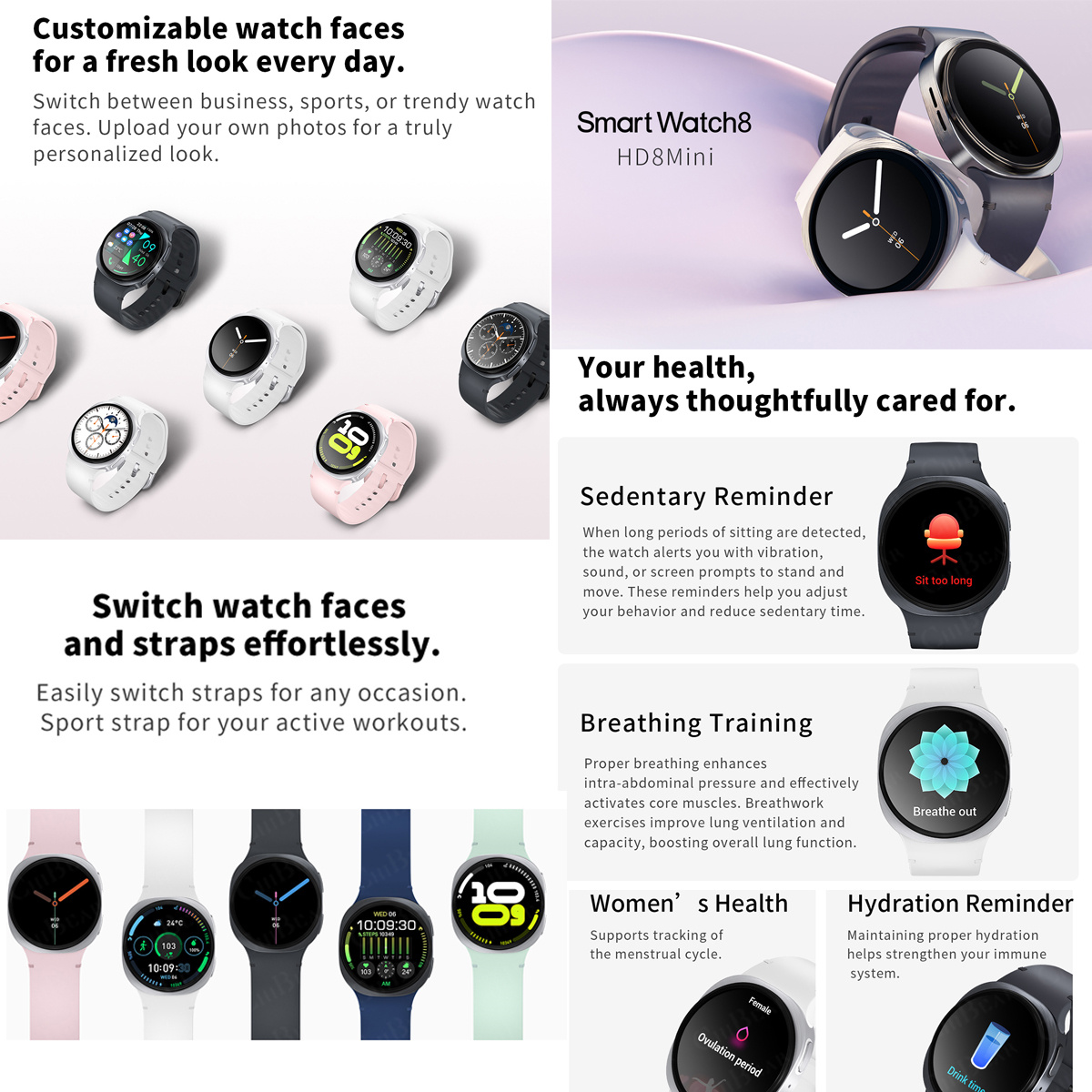 2026 New Watches 8 Mini GPS Tr - огляд і ціна Heart Rate Gps Watch