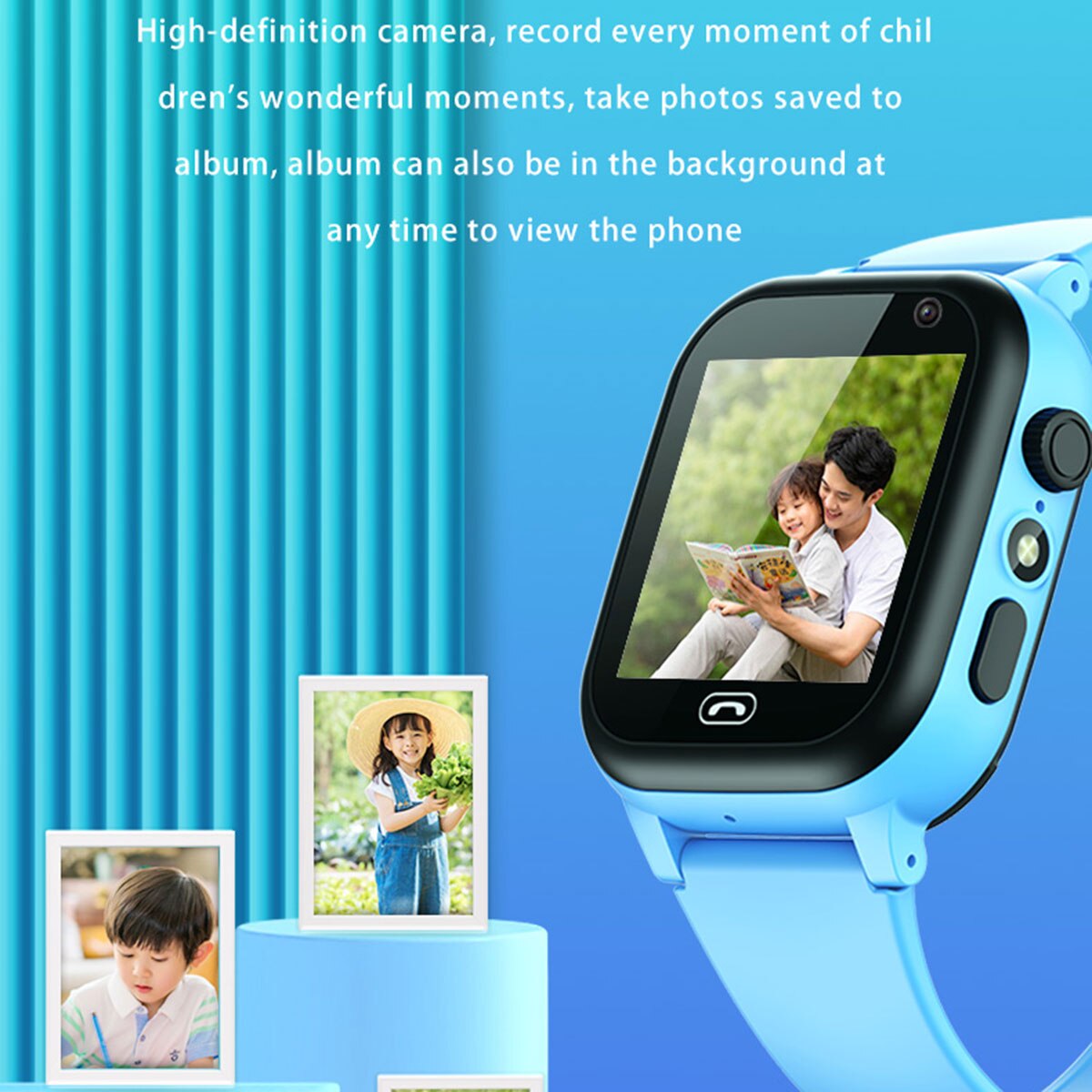 Kids Smart Watch SOS Call Outd - огляд і ціна Smartwatch Watches For Girls Kids
