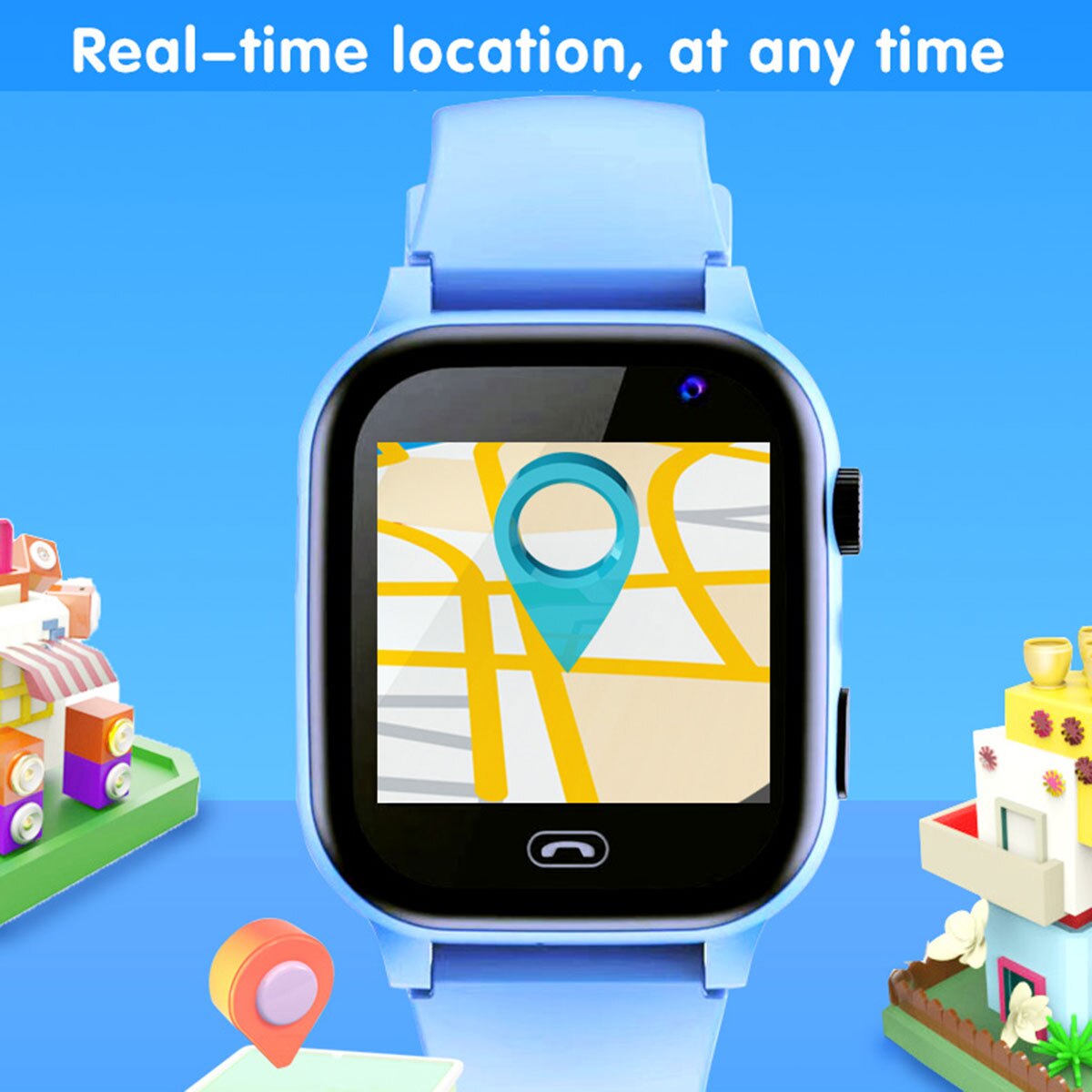 Kids Smart Watch SOS Call Outd - огляд і ціна Smartwatch Watches For Girls Kids
