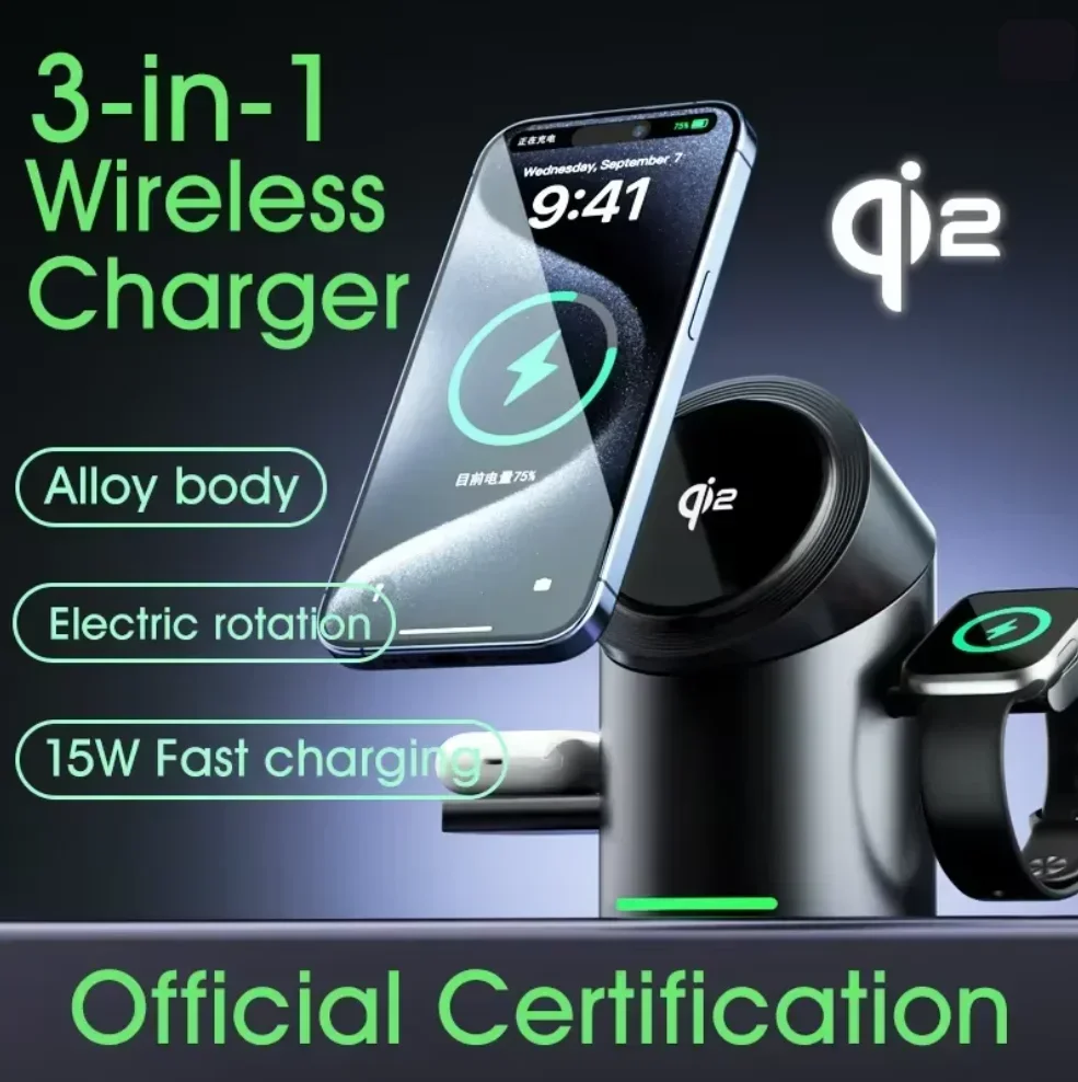 2026 Upgraded Touch Button Qi2 - огляд і ціна Watch Smartwatch Android