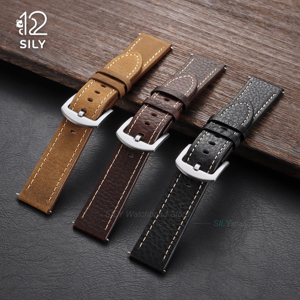 20/22mm Calfskin Leather Watch - огляд і ціна Smartwatch Vintage Watches For Women