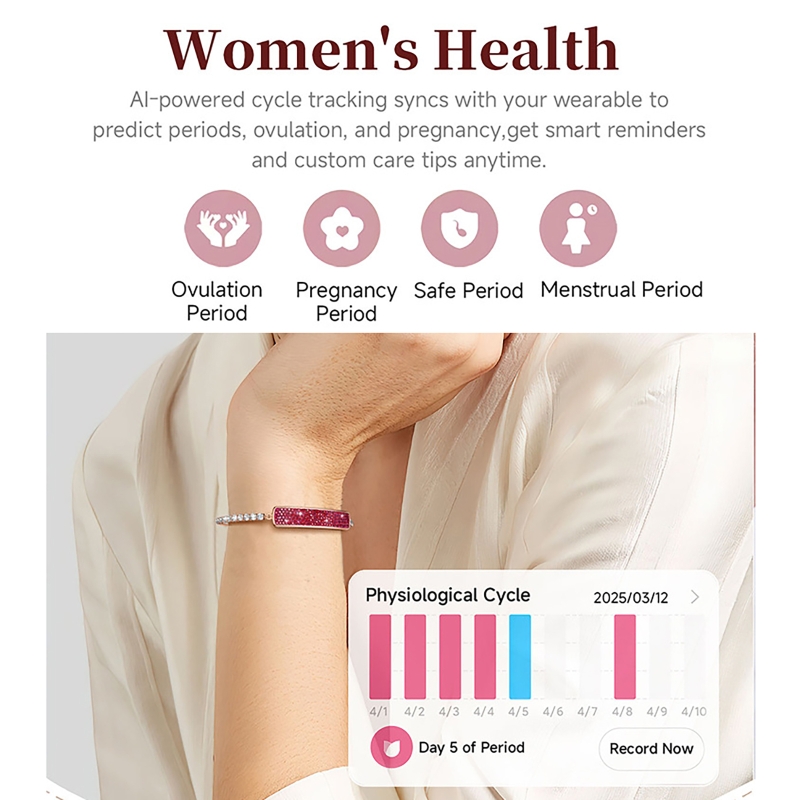 Women's Smart Bracelet with He - огляд і ціна Couple Watches Smartwatch