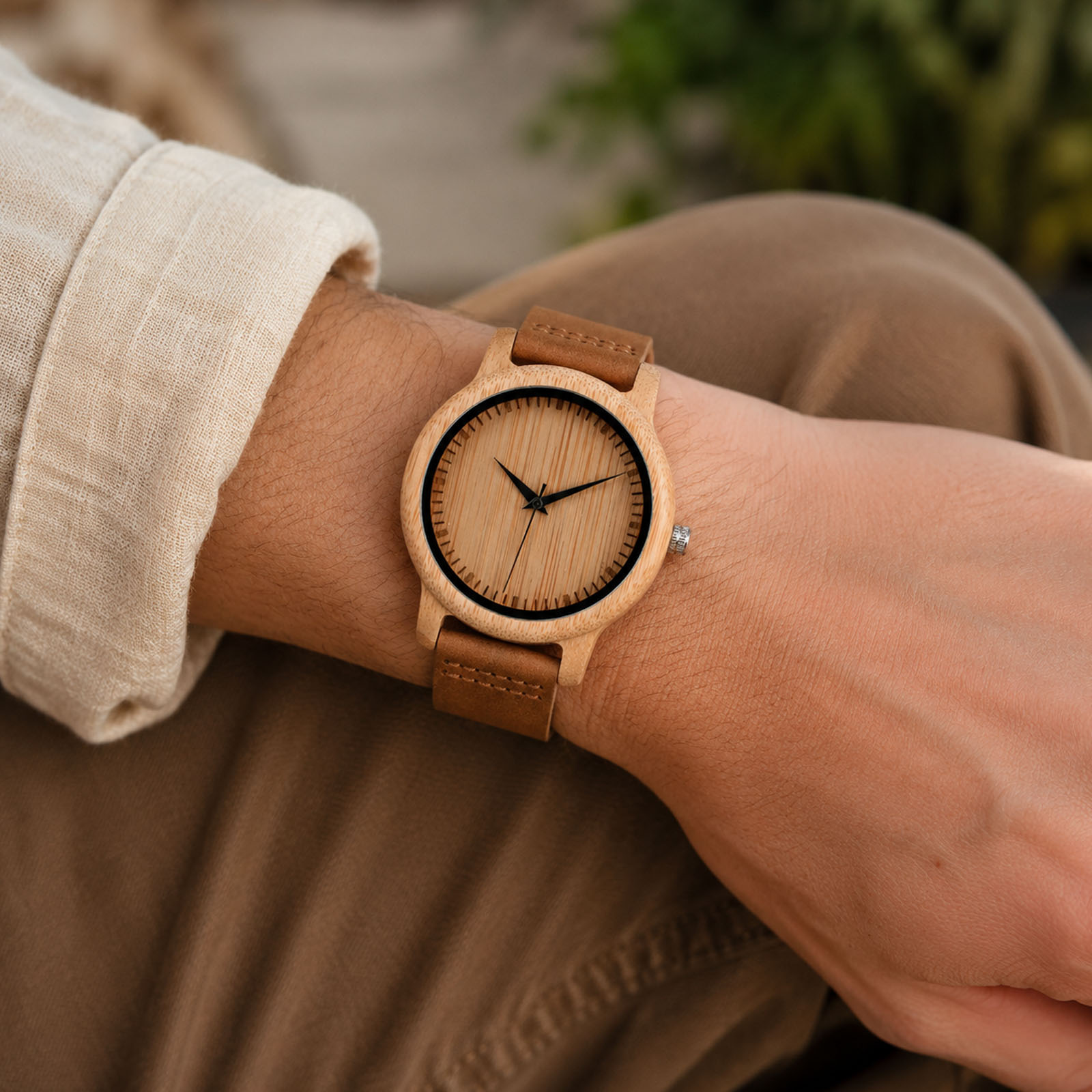 High Quality Watch Bamboo Case - огляд і ціна Couple Watches Smartwatch