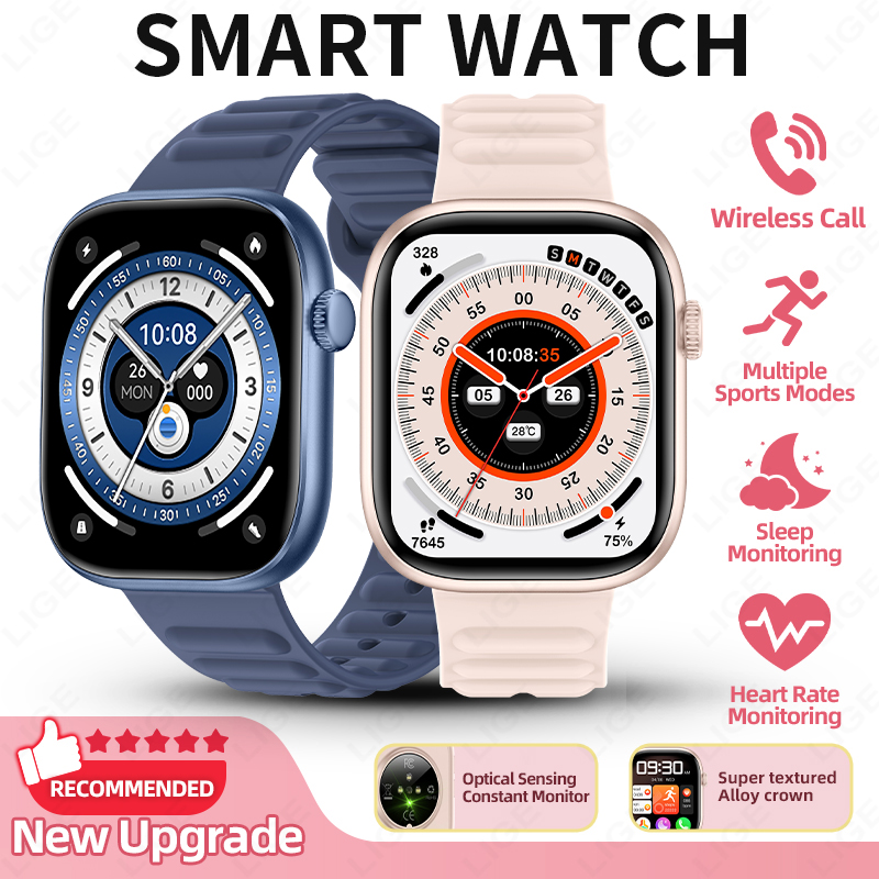 LIGE 2026 NEW Smart Watch Hear - огляд і ціна Couple Watches Smartwatch