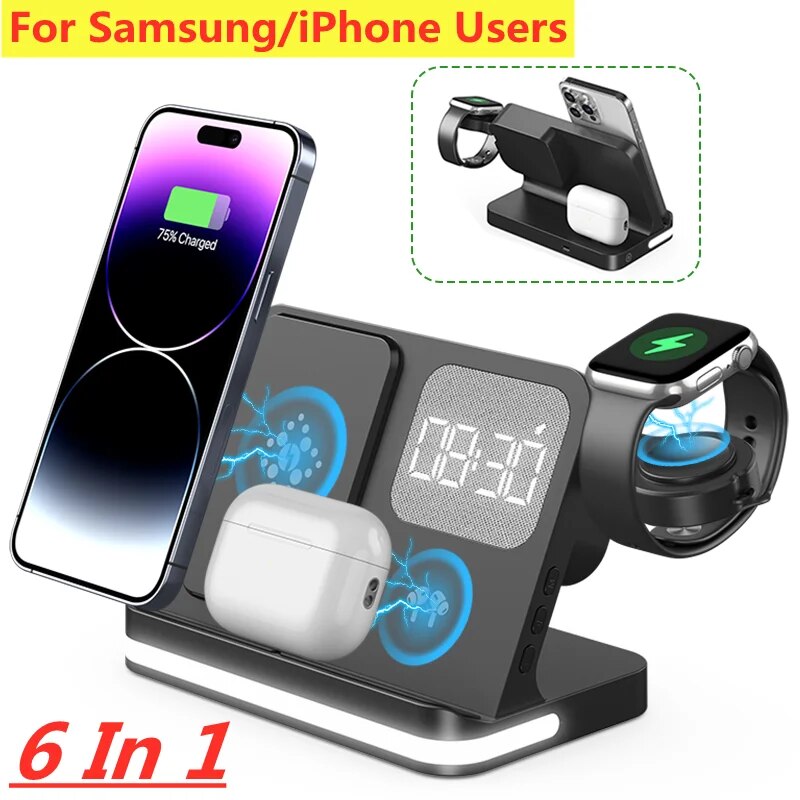 Wireless Charger Stand For iPh - огляд і ціна Smartwatch Apple Watch
