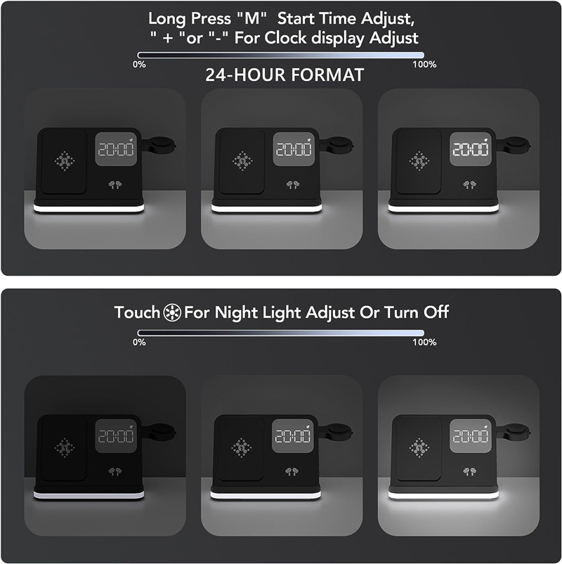 Wireless Charger Stand For iPh - огляд і ціна Smartwatch Apple Watch