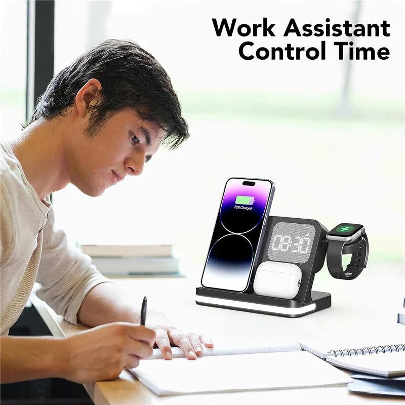 Wireless Charger Stand For iPh - огляд і ціна Smartwatch Apple Watch