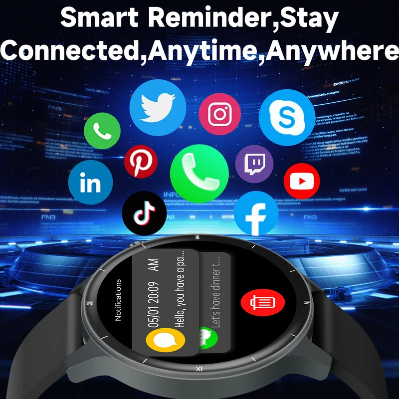 Couple Smartwatches Voice Call - огляд і ціна Couple Watches Smartwatch
