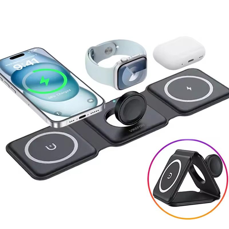3-in-1 Magnetic Folding Wirele - огляд і ціна Smartwatch Apple Watch