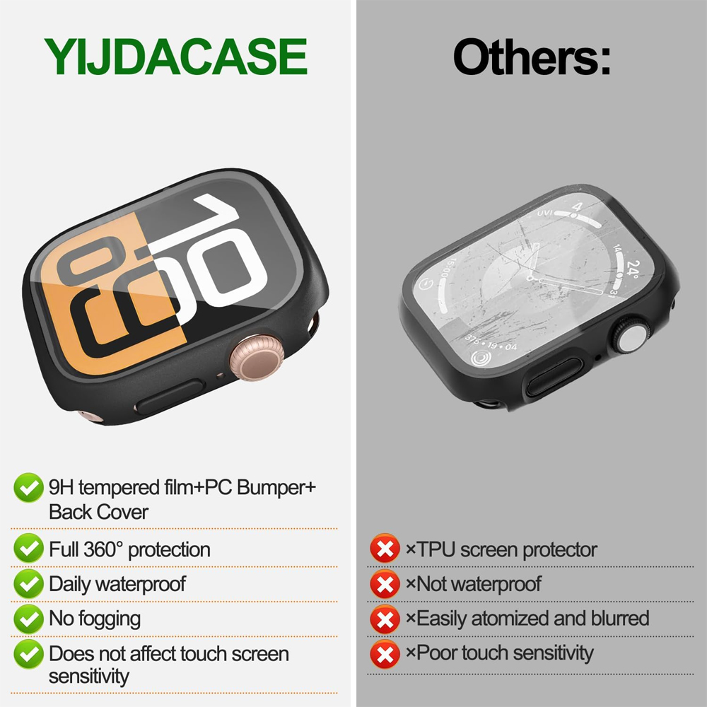 360 Protective Case for Apple  - огляд і ціна Smartwatch Watches For Women Smart
