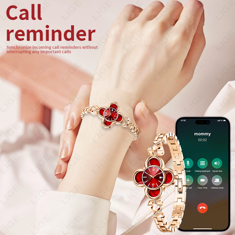 LIGE Quartz Smartwatch AI Brac - огляд і ціна Smartwatch Digital Watches For Women