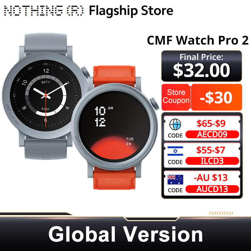 CMF by Nothing Global Version  - огляд і ціна Heart Rate Gps Watch