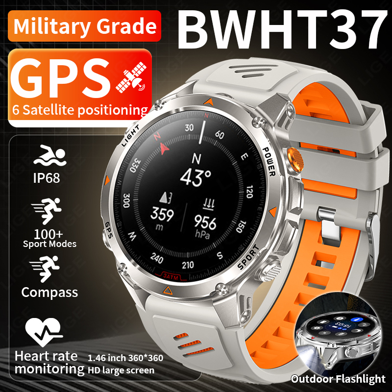 LIGE Rugged GPS Track Smart Wa - огляд і ціна Watch Smart Smartwatch