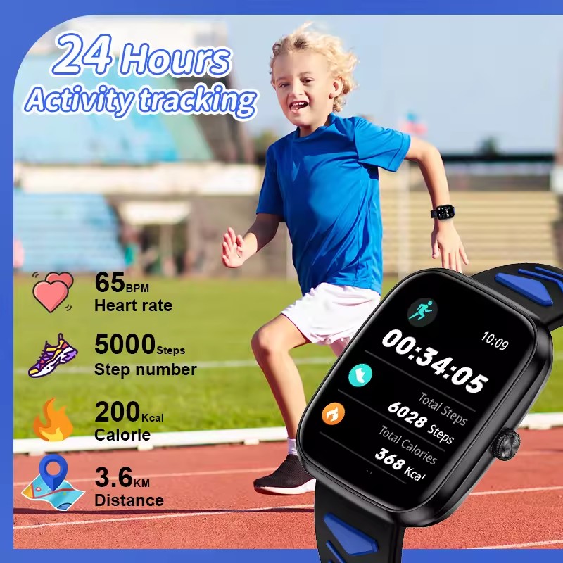 Children Boys Girls Present Sm - огляд і ціна Smartwatch Watches For Girls Kids