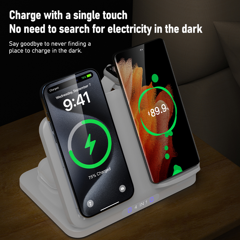 4 in 1 Dual Phone Wireless Cha - огляд і ціна Smartwatch Apple Watch