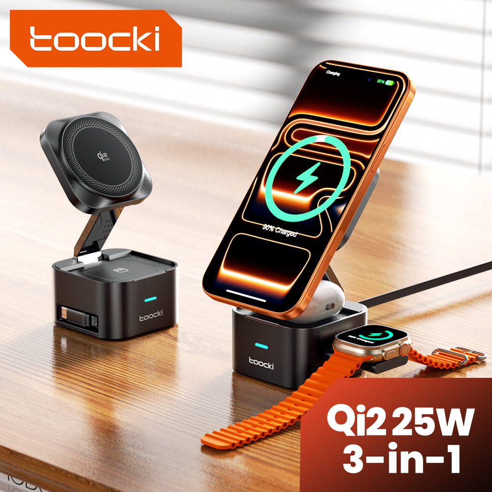 Toocki QI2.2 25W Wireless Char - огляд і ціна Smartwatch Apple Watch
