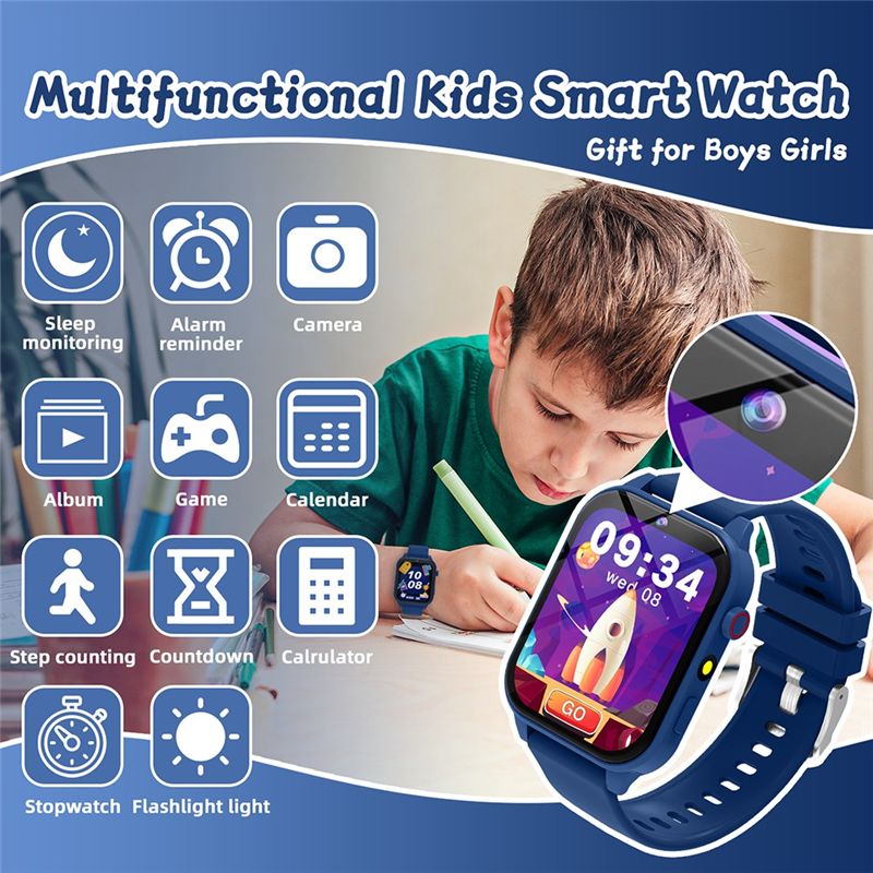 BNVN-Children Study Smartwatch - огляд і ціна Smartwatch Watches Birthday Gift For Boys