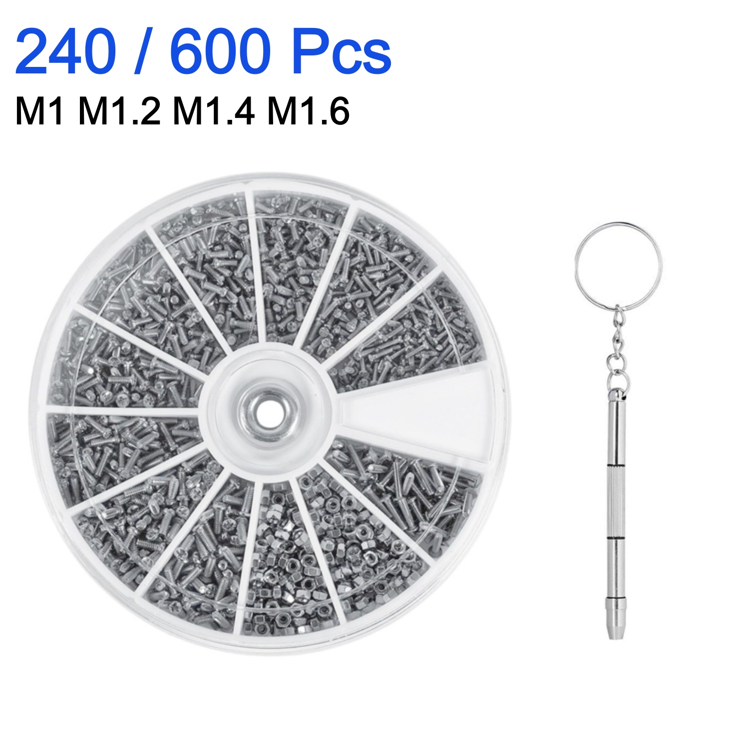 240/600Pcs small screw nut scr - огляд і ціна Watchmaker Screwdriver