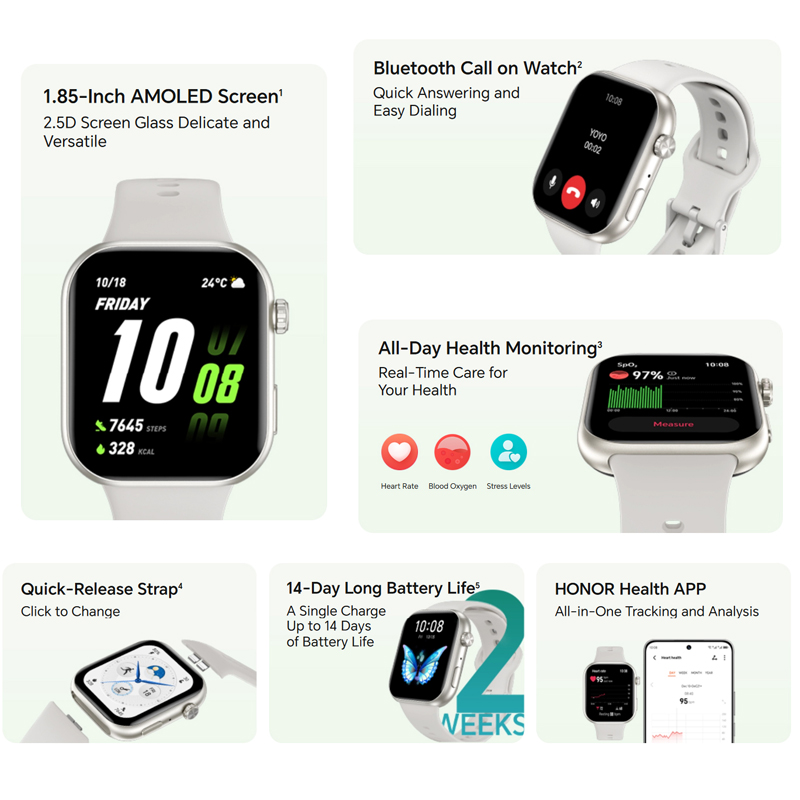 HONOR CHOICE Watch 2i Global V - огляд і ціна Watch Esim