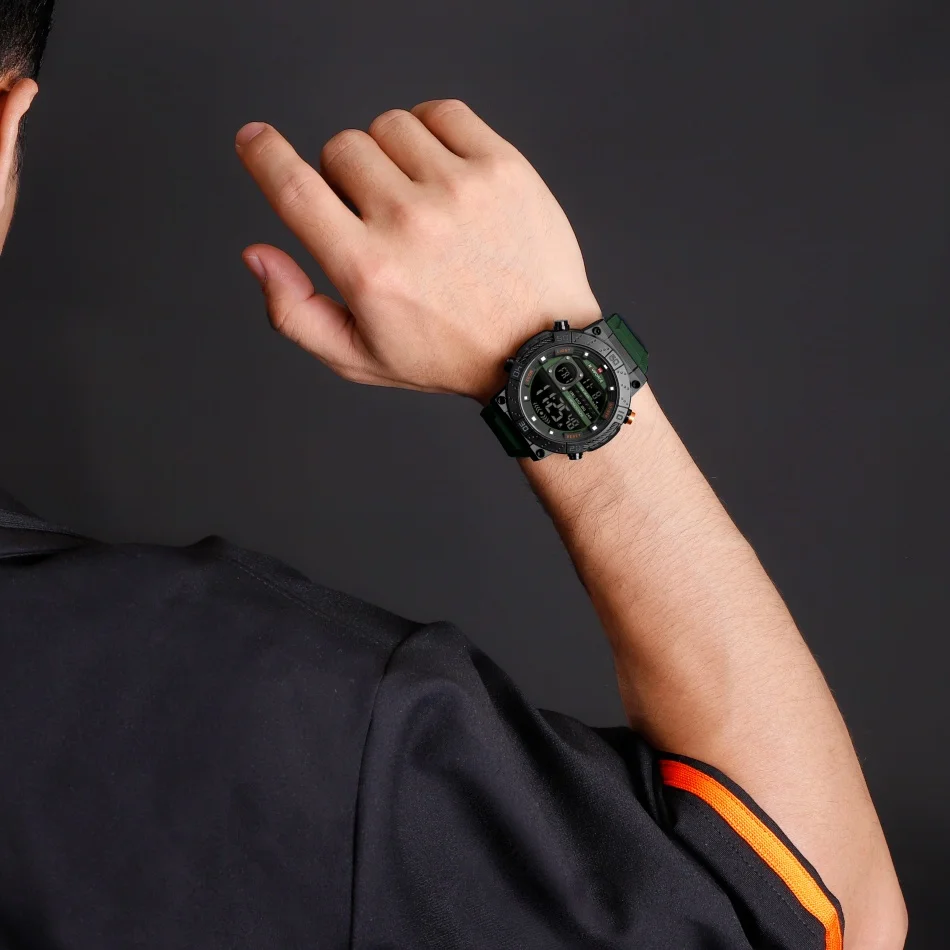 NAVIFORCE New LCD Digital Spor - огляд і ціна Watch Display Pillow