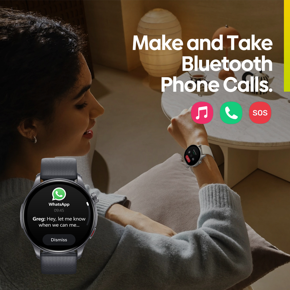 New Zeblaze Btalk 3 GPS Smartw - огляд і ціна Heart Rate Gps Watch