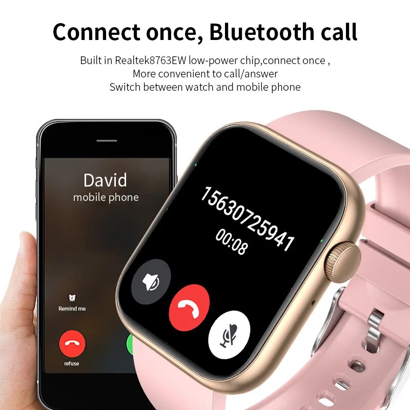 LIGE Bluetooth Call Smartwatch - огляд і ціна Smartwatch Digital Watches For Women