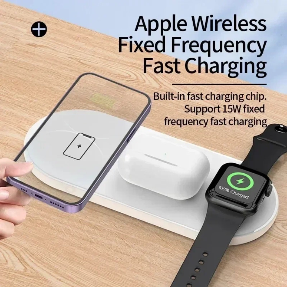 3-in-1 Wireless Charging Pad F - огляд і ціна Smartwatch Apple Watch