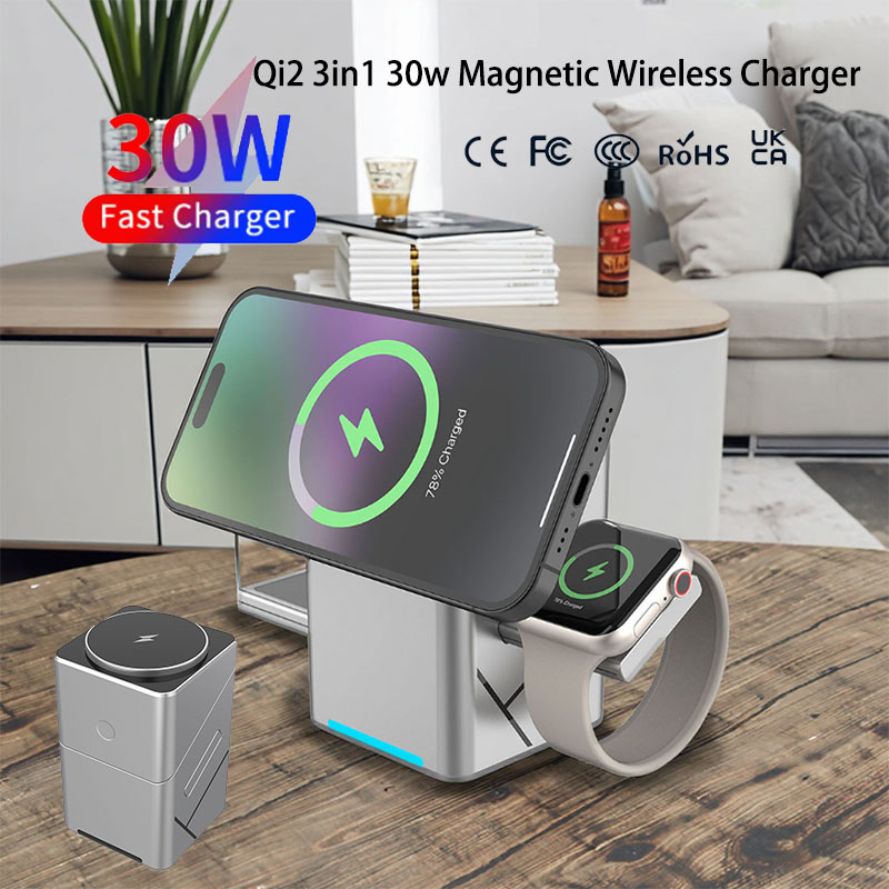 15W Touch Rotating Magnetic Mu - огляд і ціна Smartwatch Apple Watch