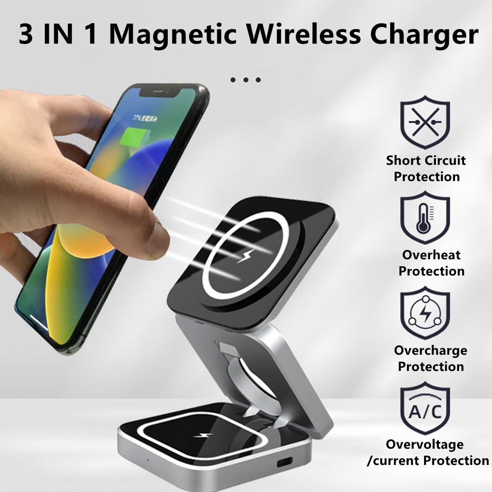 Foldable Magnetic Wireless Cha - огляд і ціна Smartwatch Apple Watch