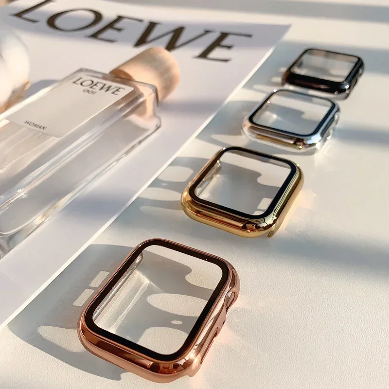 Glass+case For Apple Watch ban - огляд і ціна Watches Not Smartwatch