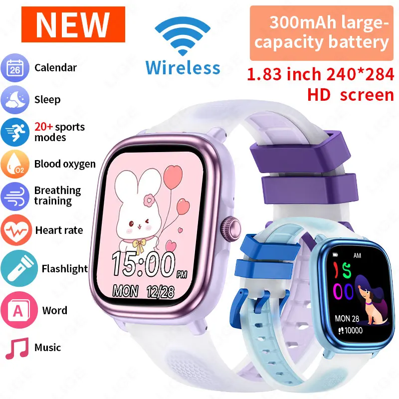 LIGE Smart Watch for Kids Boy  - огляд і ціна Smartwatch Watches Birthday Gift For Boys