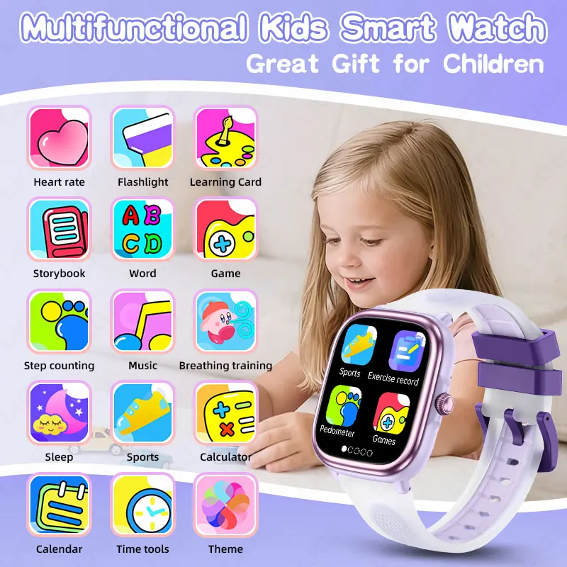 LIGE Smart Watch for Kids Boy  - огляд і ціна Smartwatch Watches Birthday Gift For Boys