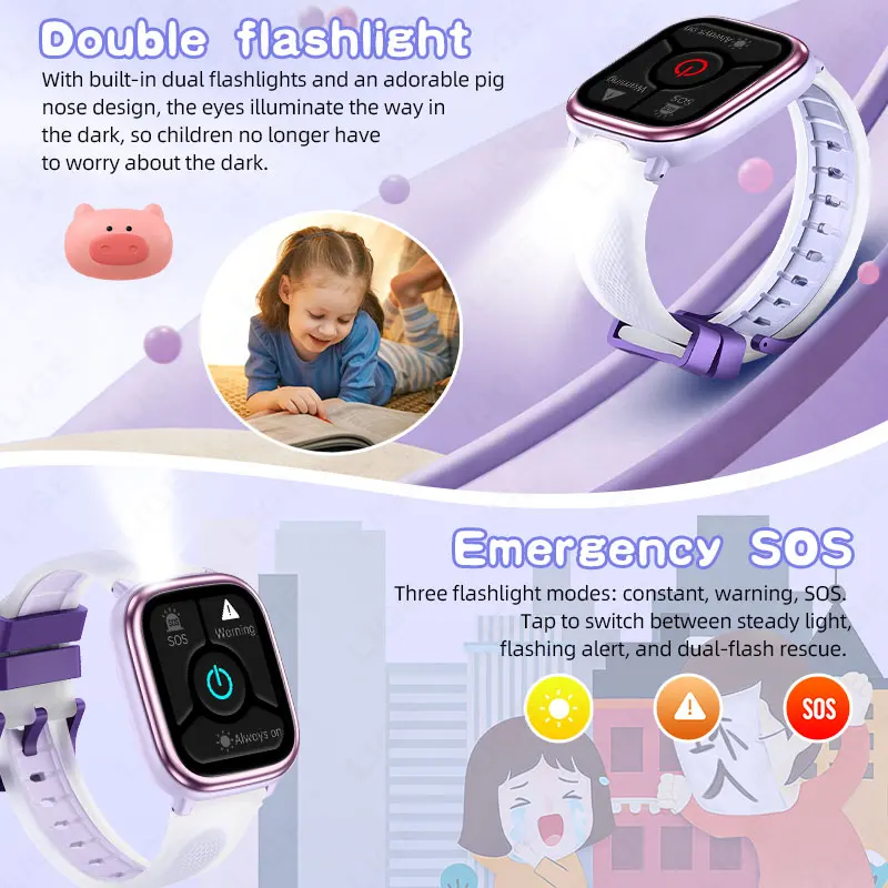 LIGE Smart Watch for Kids Boy  - огляд і ціна Smartwatch Watches Birthday Gift For Boys