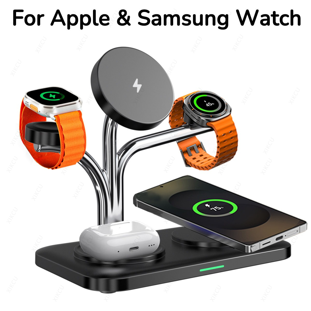 5 IN 1 Magnetic Wireless Charg - огляд і ціна Smartwatch Apple Watch