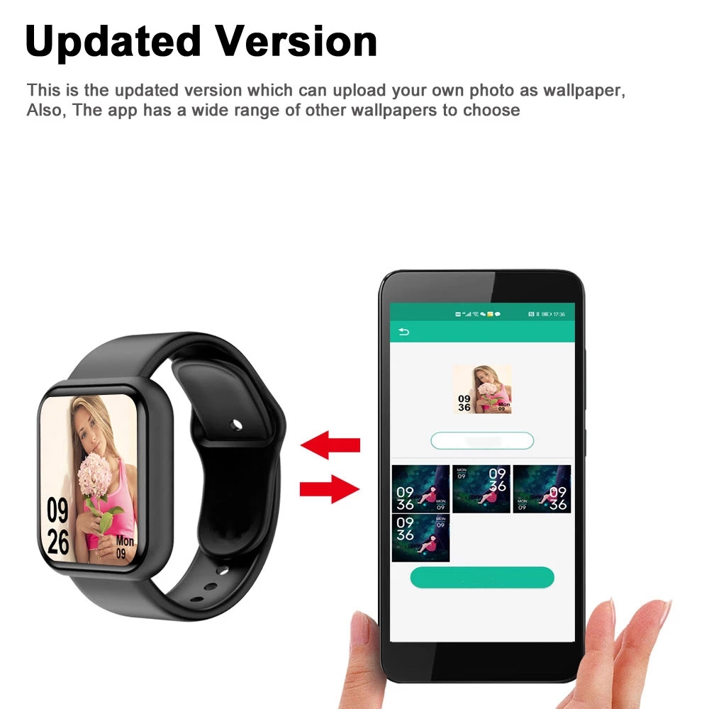 Smart Watch Women Men Music Co - огляд і ціна Watch Smart Y68