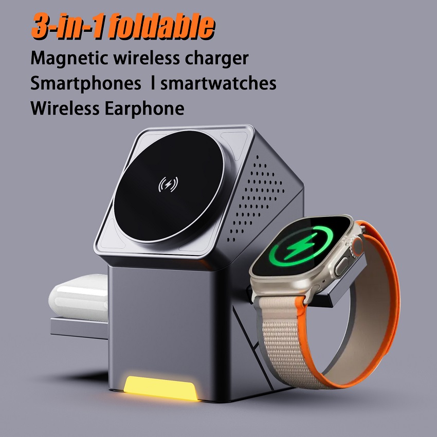 3 in 1 Magnetic Wireless Charg - огляд і ціна Smartwatch Apple Watch