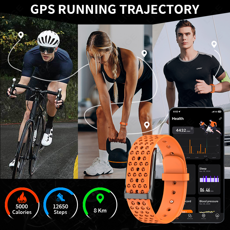 LIGE Call Reminder Smart Brace - огляд і ціна Couple Watches Smartwatch