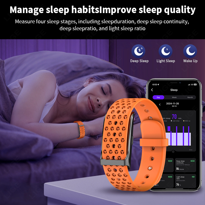 LIGE Call Reminder Smart Brace - огляд і ціна Couple Watches Smartwatch