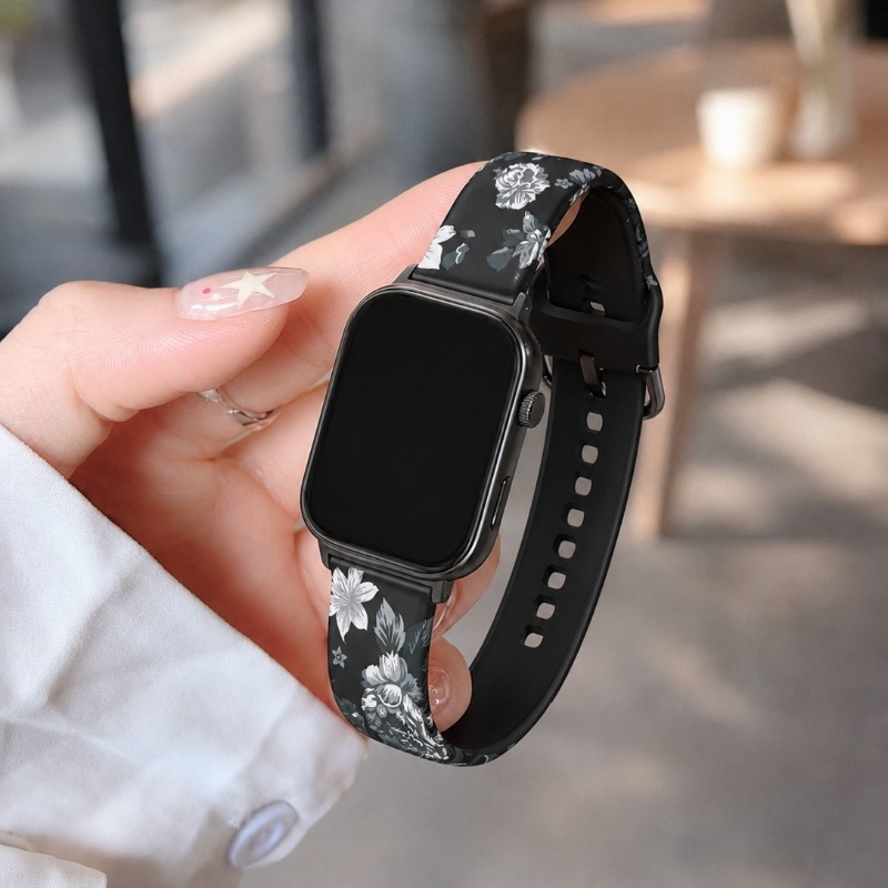 Vintage Floral Print Soft Sili - огляд і ціна Smartwatch Vintage Watches For Women